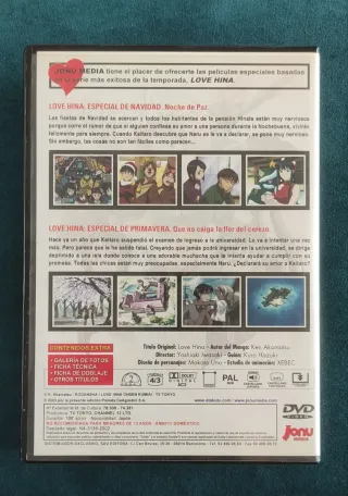 DVD Love Hina - Las Películas