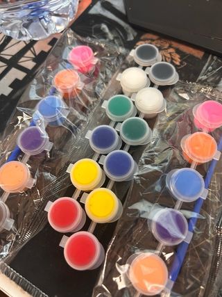 Lámparas nocturnas para pintar DIY