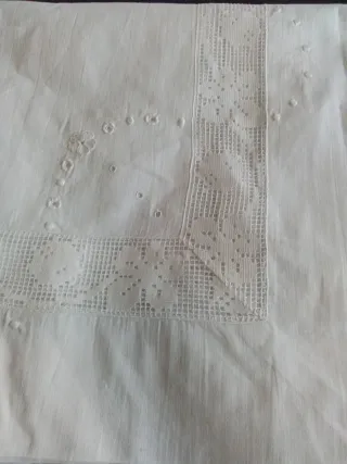 Juego de Cama Antiguo Algodón Modernista