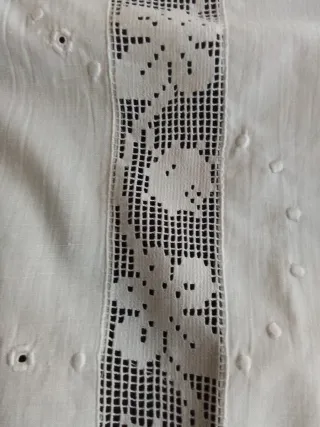 Juego de Cama Antiguo Algodón Modernista