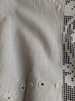 Juego de Cama Antiguo Algodón Modernista