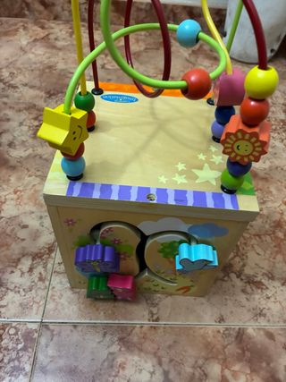 Juego de madera educativo