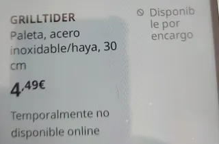 Paleta Grill Barbacoa Ikea