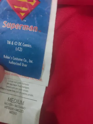 Costume da Superman per bambino 12-13 anni.
