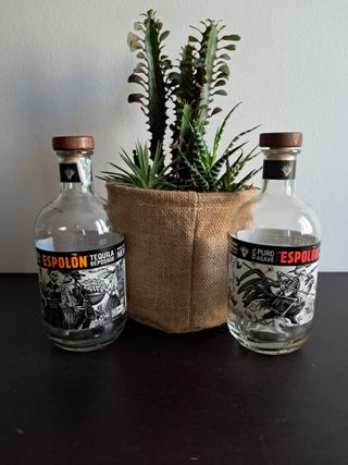 2 Bottiglie - Tequila - Espolòn - Vuote