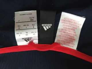 Chaqueta Adidas Roja y Azul