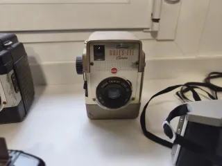 Lotto di 5 Antiche e Rare Fotocamere Kodak