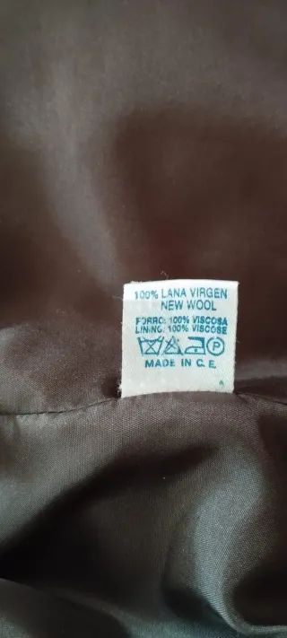 Americana Vilagallo Lana Vintage Mujer