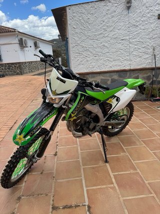 Kawasaki KLX450 R  Enduro/Motocross Verde/Blanco