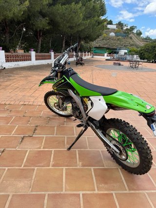 Kawasaki KLX450 R  Enduro/Motocross Verde/Blanco