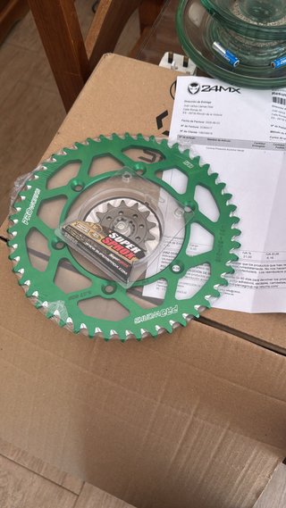 Kawasaki KLX450 R  Enduro/Motocross Verde/Blanco