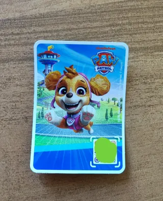Peluche Skye PAW Patrol con QR code. Idea regalo