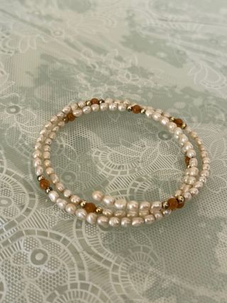 Bracciale perla e oro