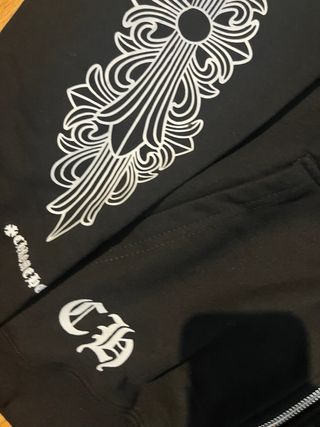 Felpa Chrome Hearts nike sp5der purple ksubi