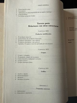 Algebra lineal