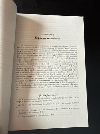 Algebra lineal