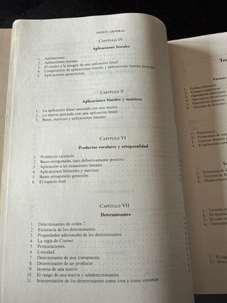 Algebra lineal