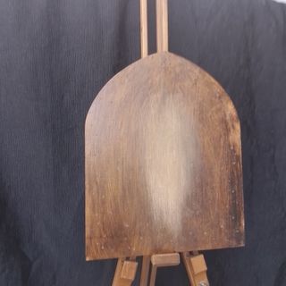 Antico dipinto Madonna Bambino olio