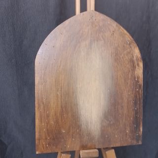 Antico dipinto Madonna Bambino olio