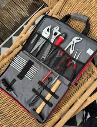 Bolsa de herramientas de Falcon con herramientas i