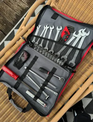 Bolsa de herramientas de Falcon con herramientas i