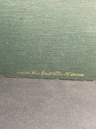 Caja Reloj Omega Vintage Verde