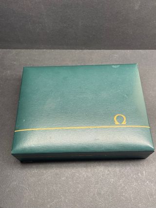 Caja Reloj Omega Vintage Verde