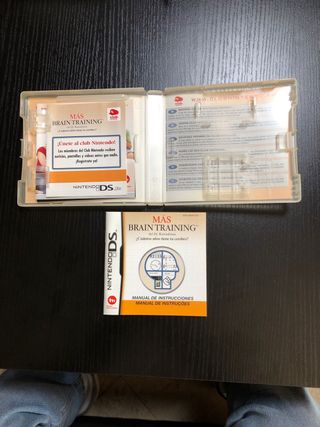 Caja vacía Nintendo DS - Más Brain Training