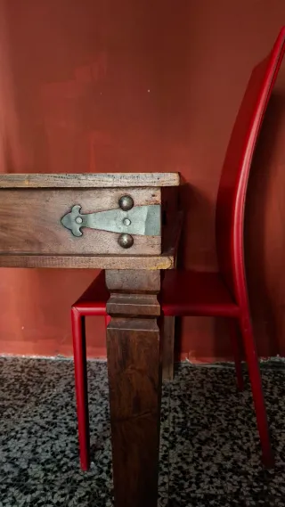 Tavolo etnico palissandro indiano 100%