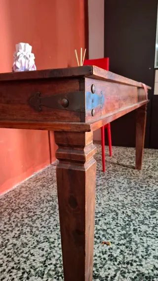 Tavolo etnico palissandro indiano 100%