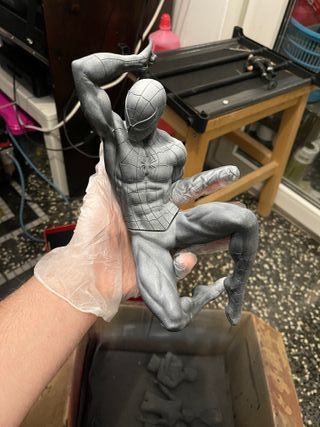Set Statue Spider-Man e Aliante Goblin