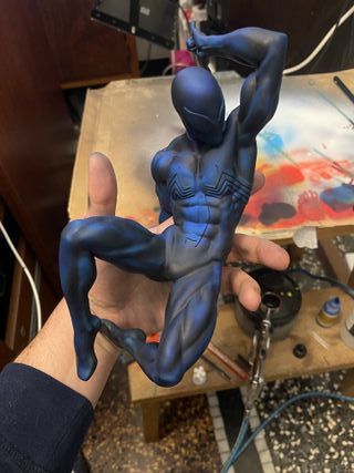 Set Statue Spider-Man e Aliante Goblin