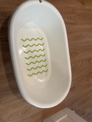 Bañera bebé Ikea blanca