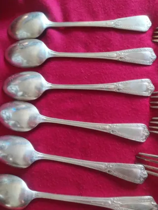 Posate antiche placcate argento