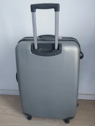 Maleta Roncato Plata - Muy Buen Estado