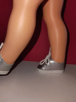 Sneakers argentate per Nancy Classica