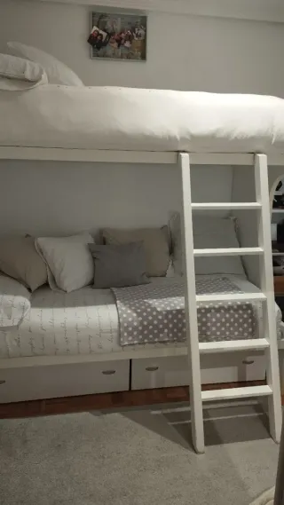 Oferta!! Litera madera lacada  Urge cambio muebles