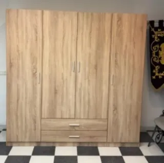 Armarios modulares 2P/3P/4P de madera