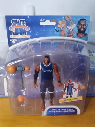 Space Jam A New Legacy Action Figures Lot 4 pcs