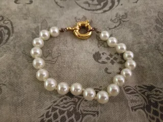 Pulsera Perlas Manacor Cierre Dorado