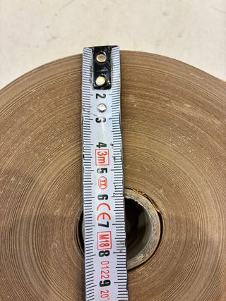 Cinta Adhesiva de Papel Kraft Marrón engomada 5 cm