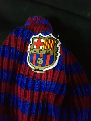 Gorro de lana FCB. Barcelona..futbol