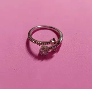Anello donna  con stelle Taglia piccola