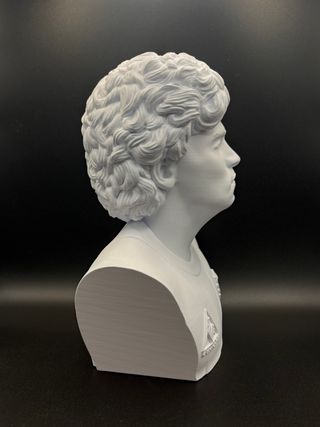 Busto Maradona Stampa 3D 25cm