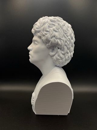 Busto Maradona Stampa 3D 25cm