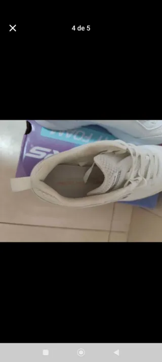 Zapatillas Skechers Talla 37 Blancas