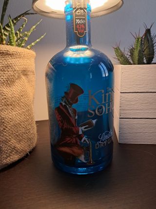 Lampada Bottiglia Gin King Of Soho