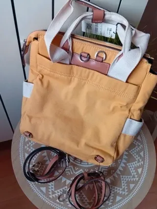 Bolso Mochila Parfois Amarillo