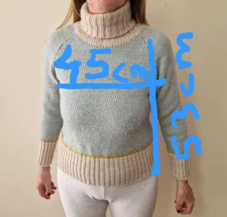 Jersey lana cuello alto Fuza Wool