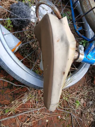 Bicicleta BH plegable azul